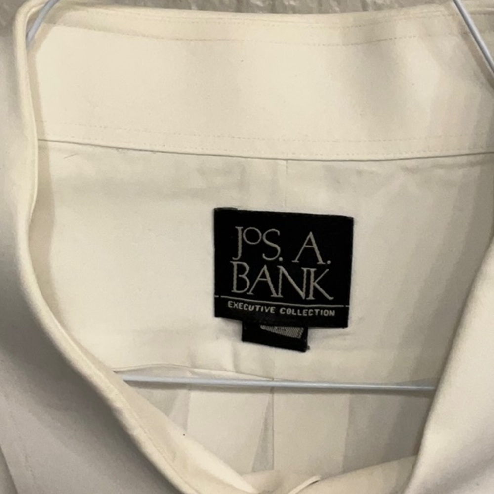 Jos A. Bank White Button Down, size 20-36